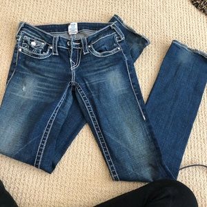 True Religion Bling Detail Jean
